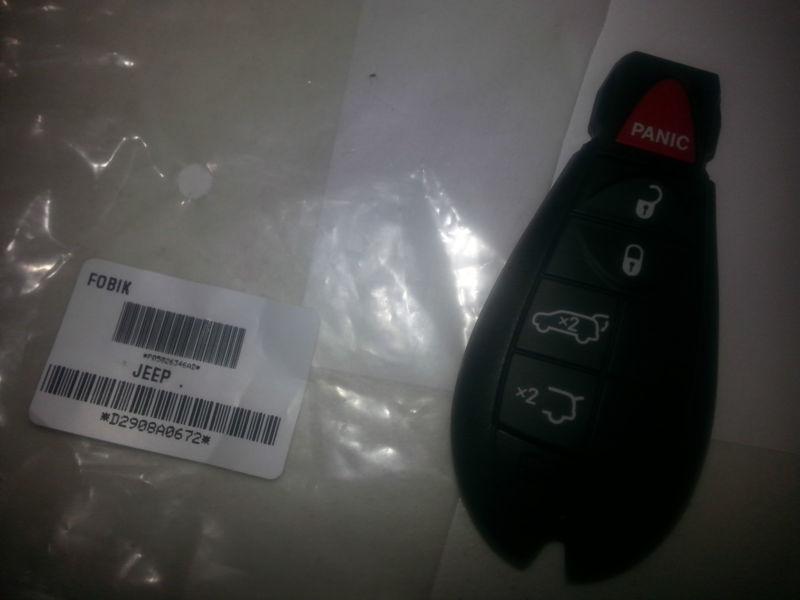 New oem jeep fobik keyless entry smart key remote 5026346ad