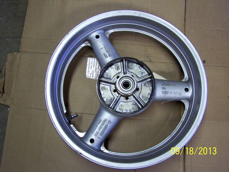 Suzuki gsx600f katana gsx 600 rear wheel 17" 1998