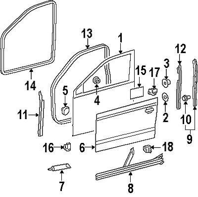 Volkswagen 1k5868760m genuine oem factory original upper insulator