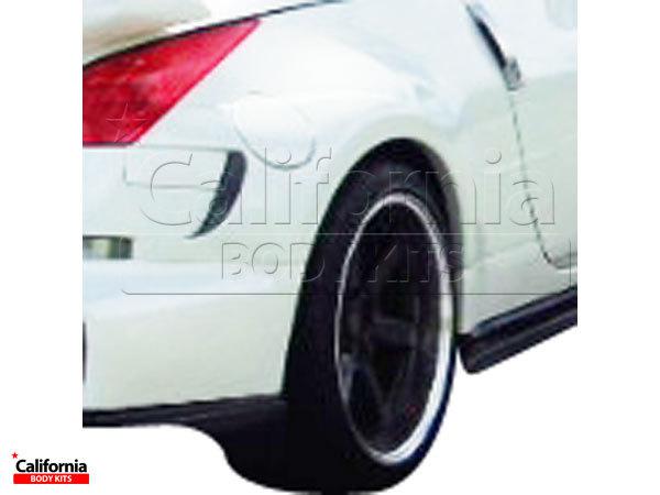 Cbk frp amus superleg wide body fenders (rear) nissan 350z z33 03-08 usa seller