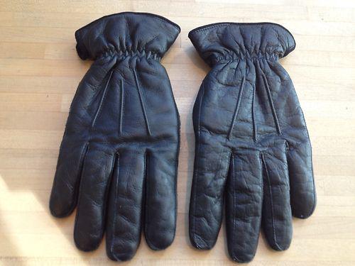 Leather gloves mens xs