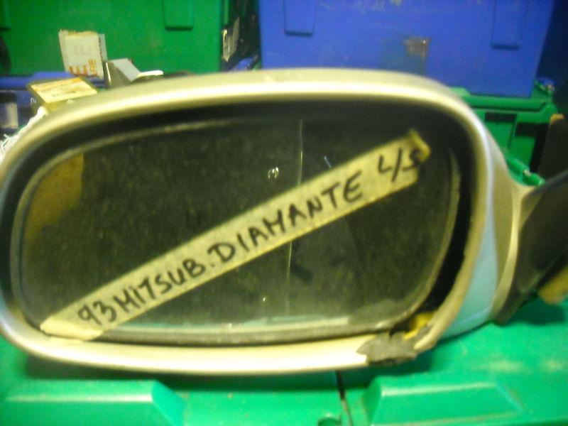 1993 mitsb. diamante left side power mirror oem