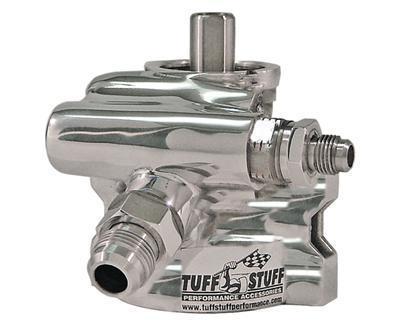 Tuff stuff power steering pump gm type 2 aluminum polished universal each