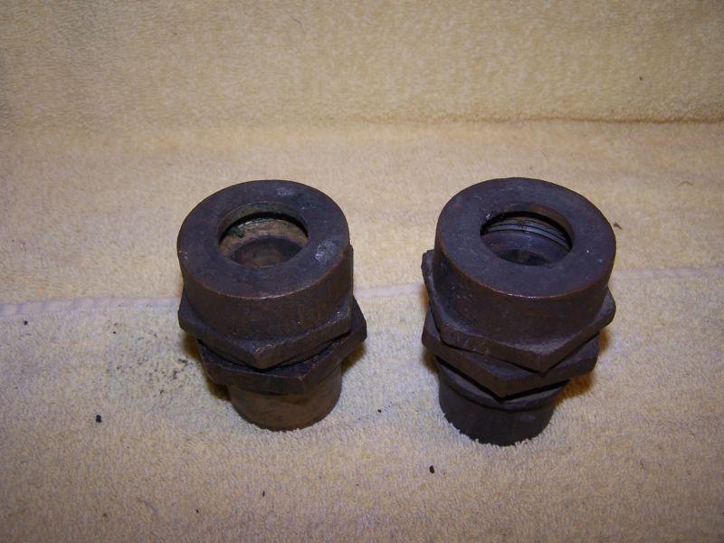 Inboard shaft stuffing log nut assemblies (2) 7/8"