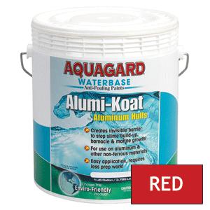 Brand new - aquagard ii alumi-koat anti-fouling waterbased - 1gal - red - 70102