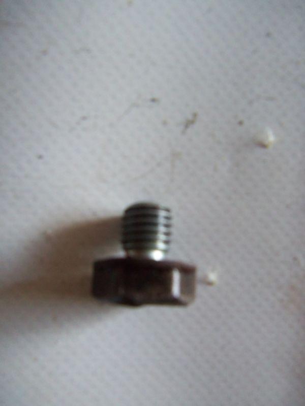 Kawasaki kv 75 / mt 1 - drain plug - usable condition