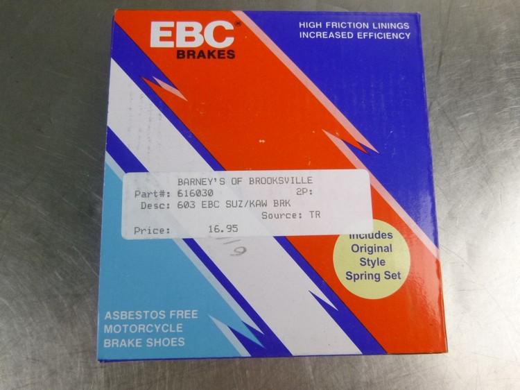 Ebc motorcycle brake pad ebc 603 new