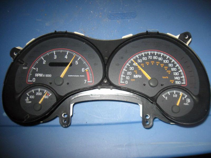 Pontiac grand am instrument cluster guage speedometer  99-05 original part