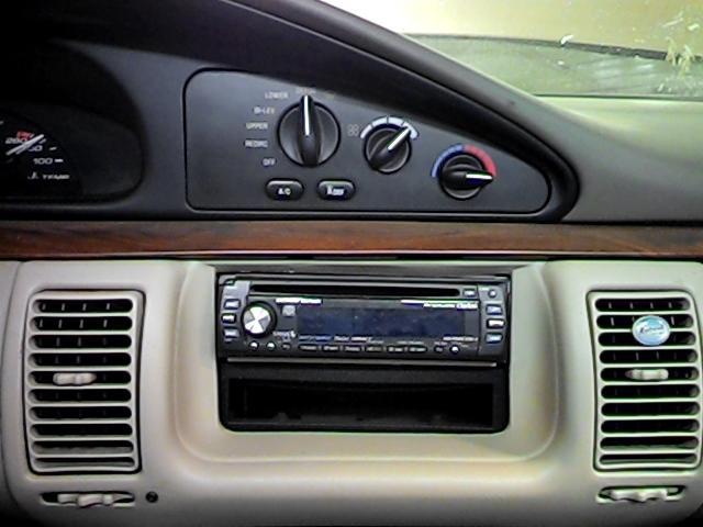 1998 oldsmobile eighty eight radio trim dash bezel 2612043