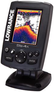 Lowrance 00010484001 elite-4x w/ 83/200khz