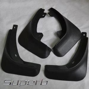 Mud flaps splash guard 4pcs kit fit skoda superb 2008-2011