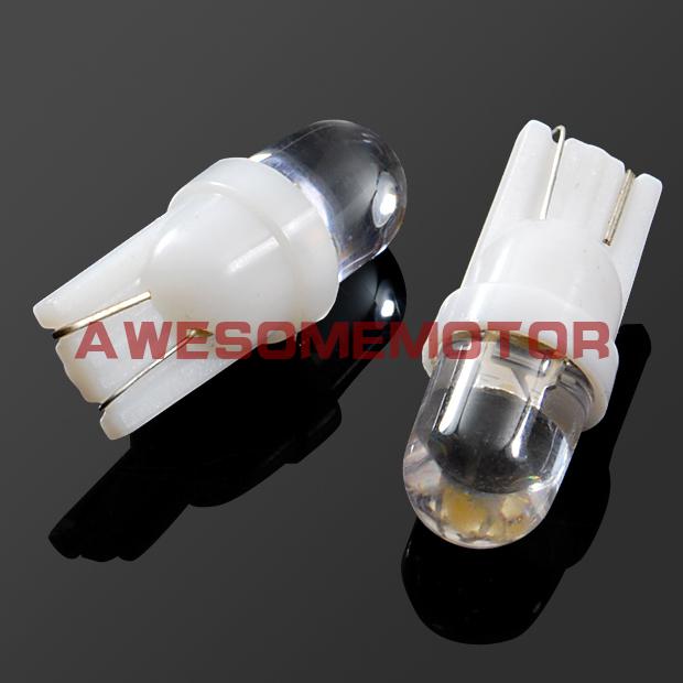 10 pcs license plate xenon lamp light led bulbs t10 super bright universal fit