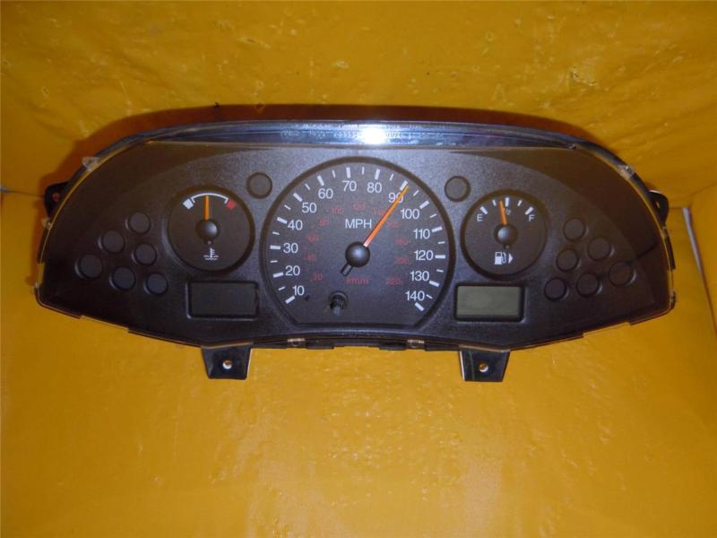 01 02 03 04 focus speedometer instrument cluster dash panel gauges 74,089