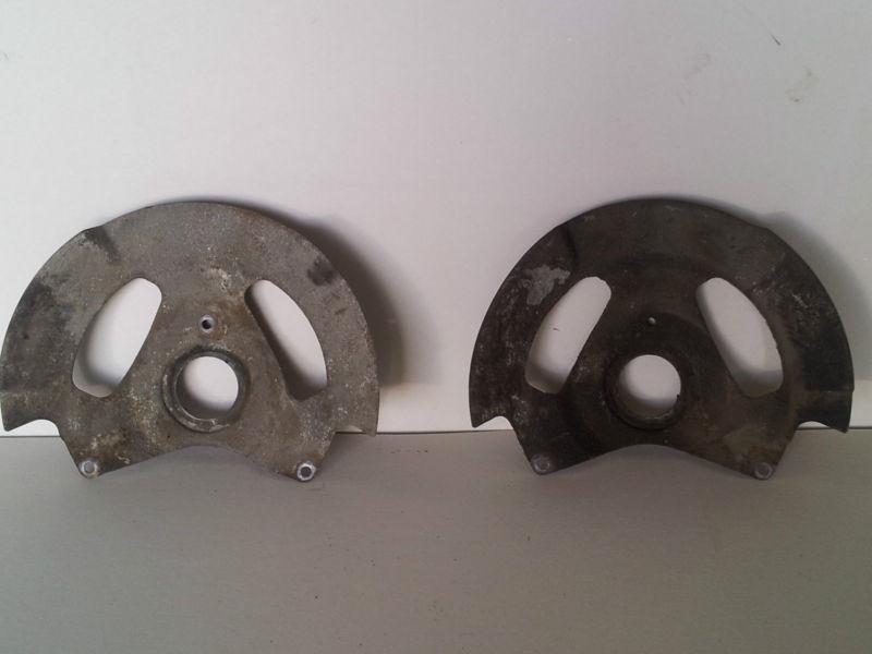 Firebird disc brake backing plates