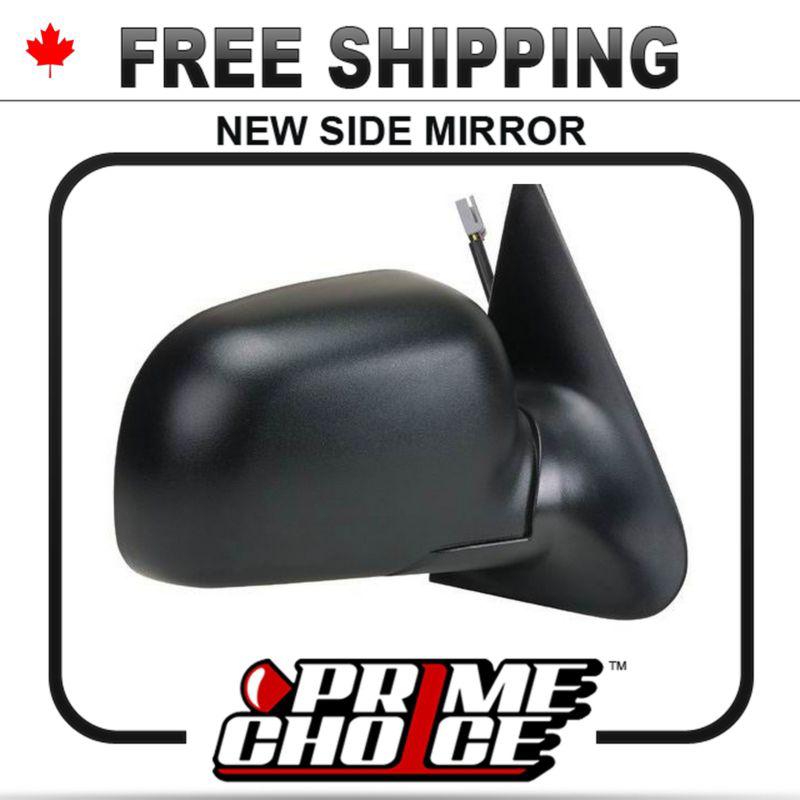 New electric power black passenger side view mirror ford ranger truck right door