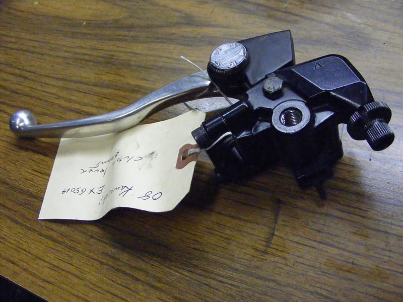 08 kawasaki ex650a ninja clutch lever and perch