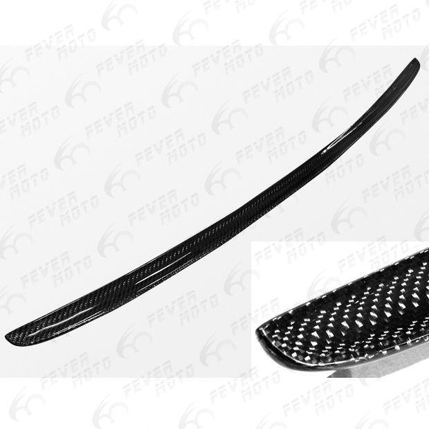 Fm real carbon fiber trunk lip spoiler wind wing for bmw e39 m5 5-series 97-02 