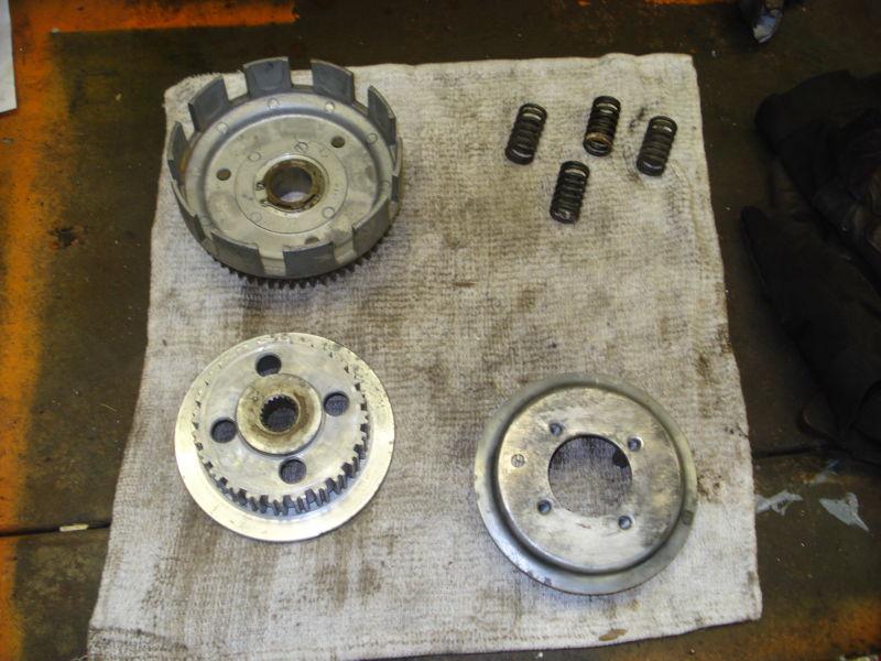 1984 xr250 xr 250 clutch basket and hub