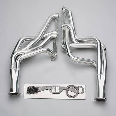 Hooker competition headers full-length silver ceramic coated 1 5/8" primaries