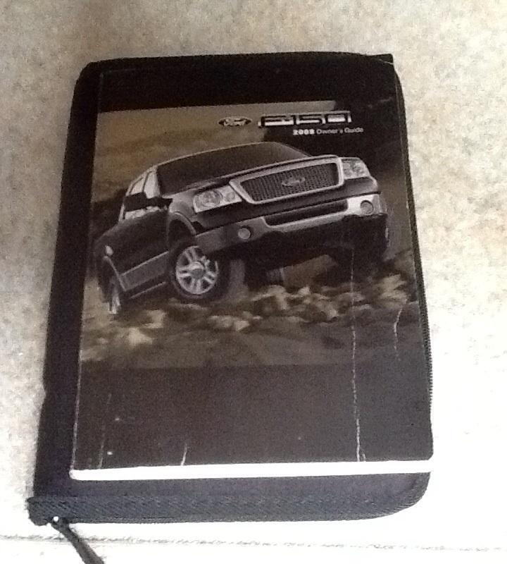 2008 08  ford f 150  owners guide manual