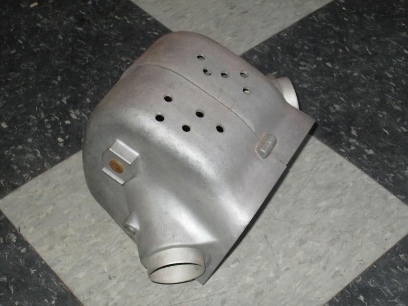 Vintage bmw motorcycle air cleaner intake cover covers