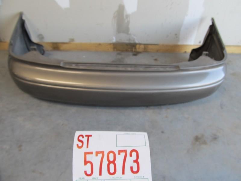 98 99 00 01 02 mazda 626 sedan rear bumper cover oem scratches crack as-is 18369