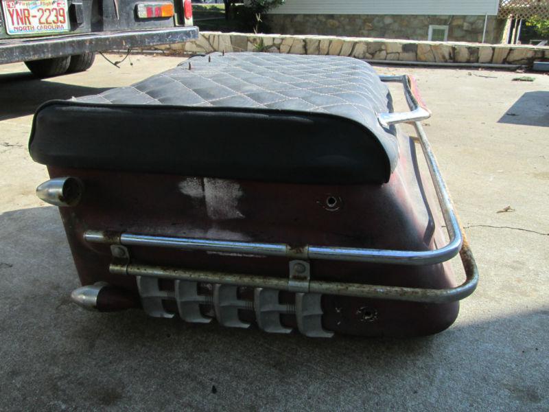 Harley panhead shovelhead large tour pak bagger dresser top box case