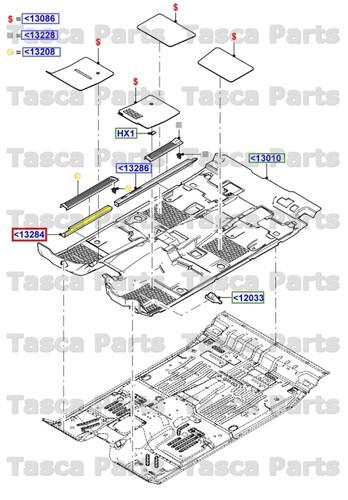 New oem lh floor pan trim black / color explorer mountaineer aviator sport trac