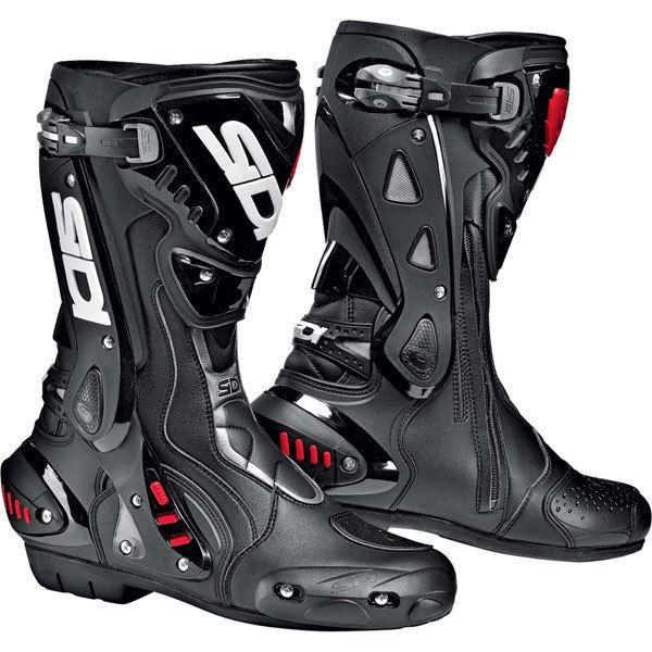 Black 8.5 sidi st race boot