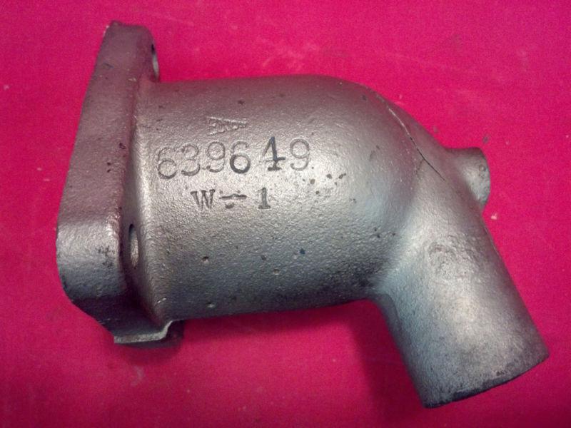 Jeep *  willys mb gpw cj2a 3a 134l water neck outlet 639649 go devil