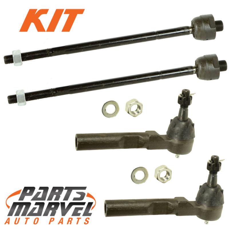 Kit inner & outer tie rod ends pontiac aztek rendezvous montana 1999-03