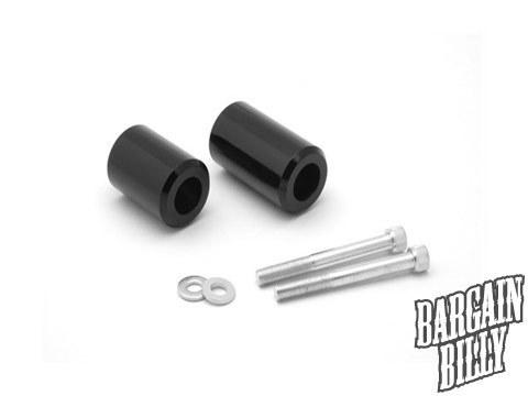 Yamaha fz6 fazer no cut black frame sliders (2004-2011)