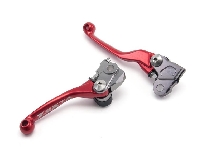 Zeta pivot lever set fp red suzuki 2004 rmz250 / 2007-2013 rmz250 ze44-2103 