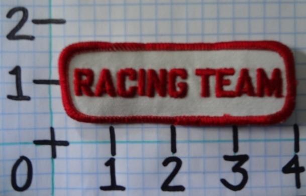 Vintage nos racing team motorcycle patch from the 70's 003