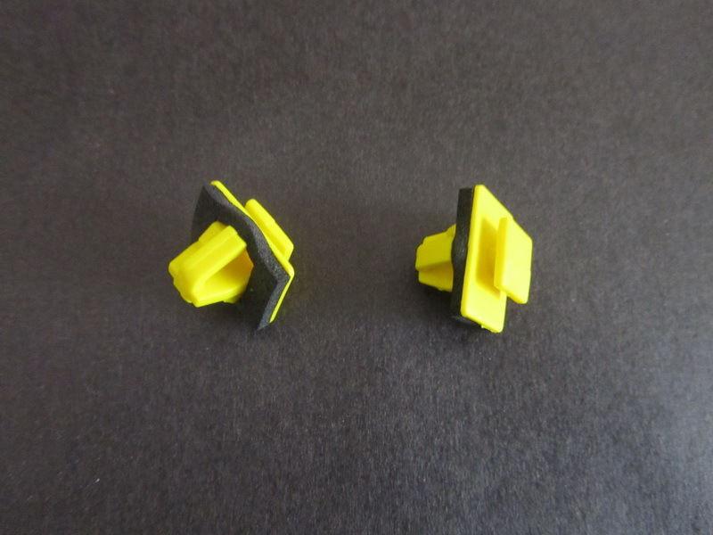 Hyundai elantra body side moulding clip with sealer yellow 87758-35000  (10 pcs)