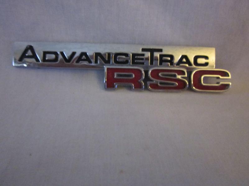 Advance trac rsc  emblem