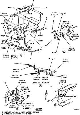 E4hz2l781a ford kit - park brake oper. lever repair