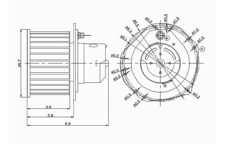 Replacement blower motor asy chevy blazer gmc jimmy sonoma oldsmobile 88960338