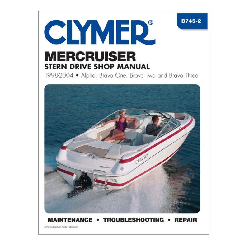 Clymer b7452 mercruiser alpha one, bravo one, two & three stern drives 1998-2004