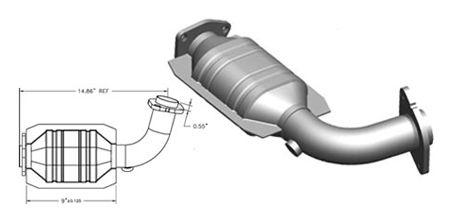 Magnaflow catalytic converters - 49 state legal - 50668