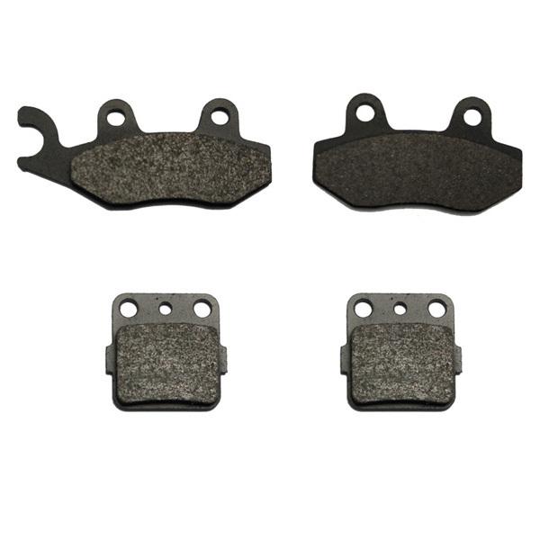 Semi metallic front & rear brake pads - 1989 yamaha yz250 yz 250 w