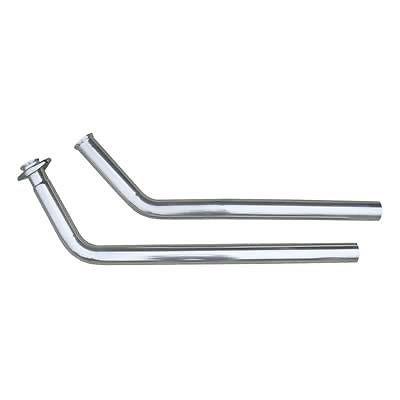 Pypes exhaust downpipes stainless 2.5" dia 2-bolt chevy pontiac psgr car pair