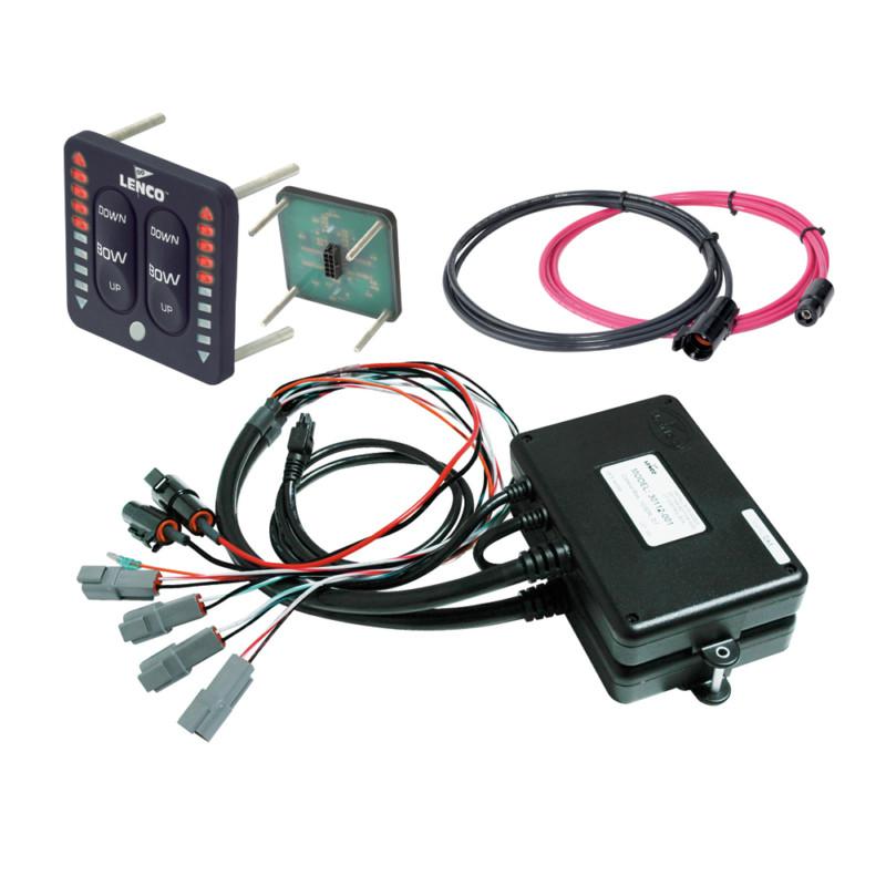 Lenco led indicator switch kit w/auto retractor f/dual actuator systems 15071-00