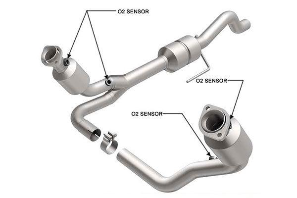 Magnaflow catalytic converters - 50 state california legal - 458047