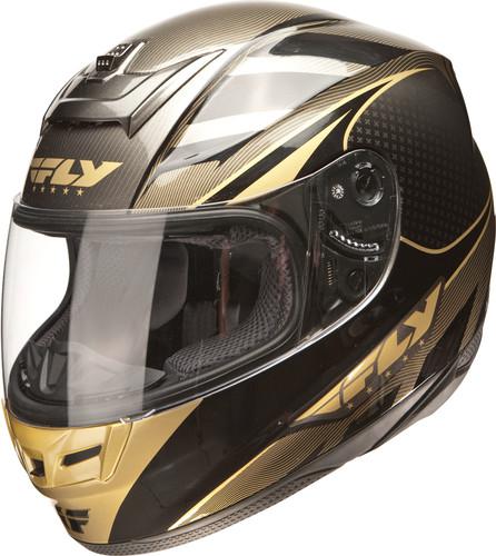 G-max paradigm motorcycle helmet black/gold xx-large