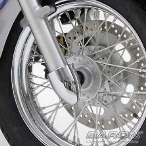 Baron axle nut covers chrome fits suzuki boulevard c50 all