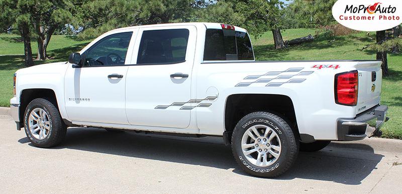 2014 Chevy Silverado 3M Pro Grade Vinyl Side Stripes Decals CHAMP Graphics SXD, US $123.24, image 5