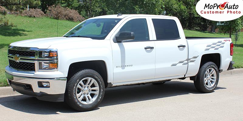 2014 Chevy Silverado 3M Pro Grade Vinyl Side Stripes Decals CHAMP Graphics SXD, US $123.24, image 8