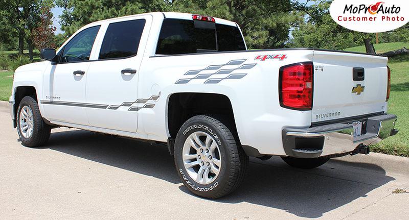 2014 Chevy Silverado 3M Pro Grade Vinyl Side Stripes Decals CHAMP Graphics SXD, US $123.24, image 9