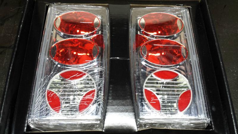 1984-1996 jeep cherokee / tail lamps / smoked lens 